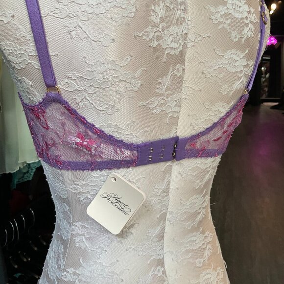 Agent Provocateur Floral graice bra lace Underwire Stacie Bra Adjustable Strap - Picture 3 of 4